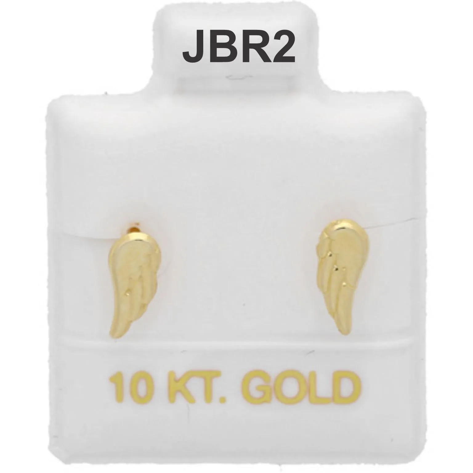 Aretes en Oro de 10 KT modelo ALAS BB JBR2