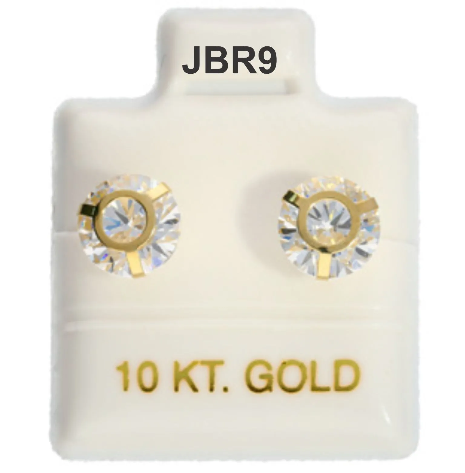 Broqueles de oro 10K modelo ARO #7