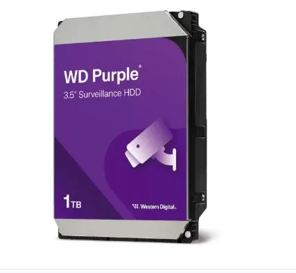 Disco Duro dd 1 TB SATA WD purple WD11purz Optimizado para Videovigilancia