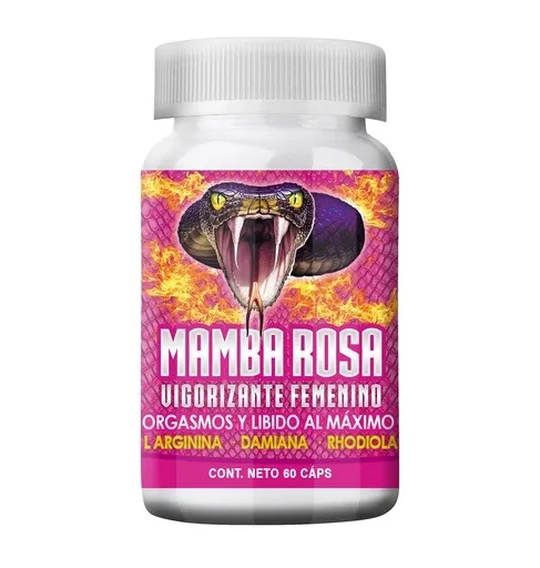 Mamba Rosa Vigorizante para Mujer 60caps