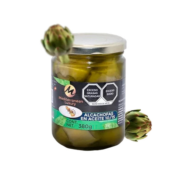 Alcachofas en aceite de oliva