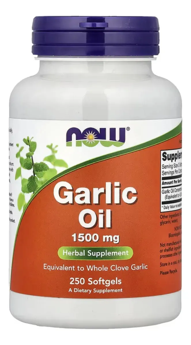 GARLIC OIL 1500MG 250CAPS