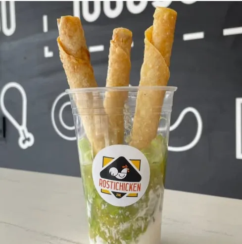 Orden de Tacos Dorados (3 Piezas en Vaso)