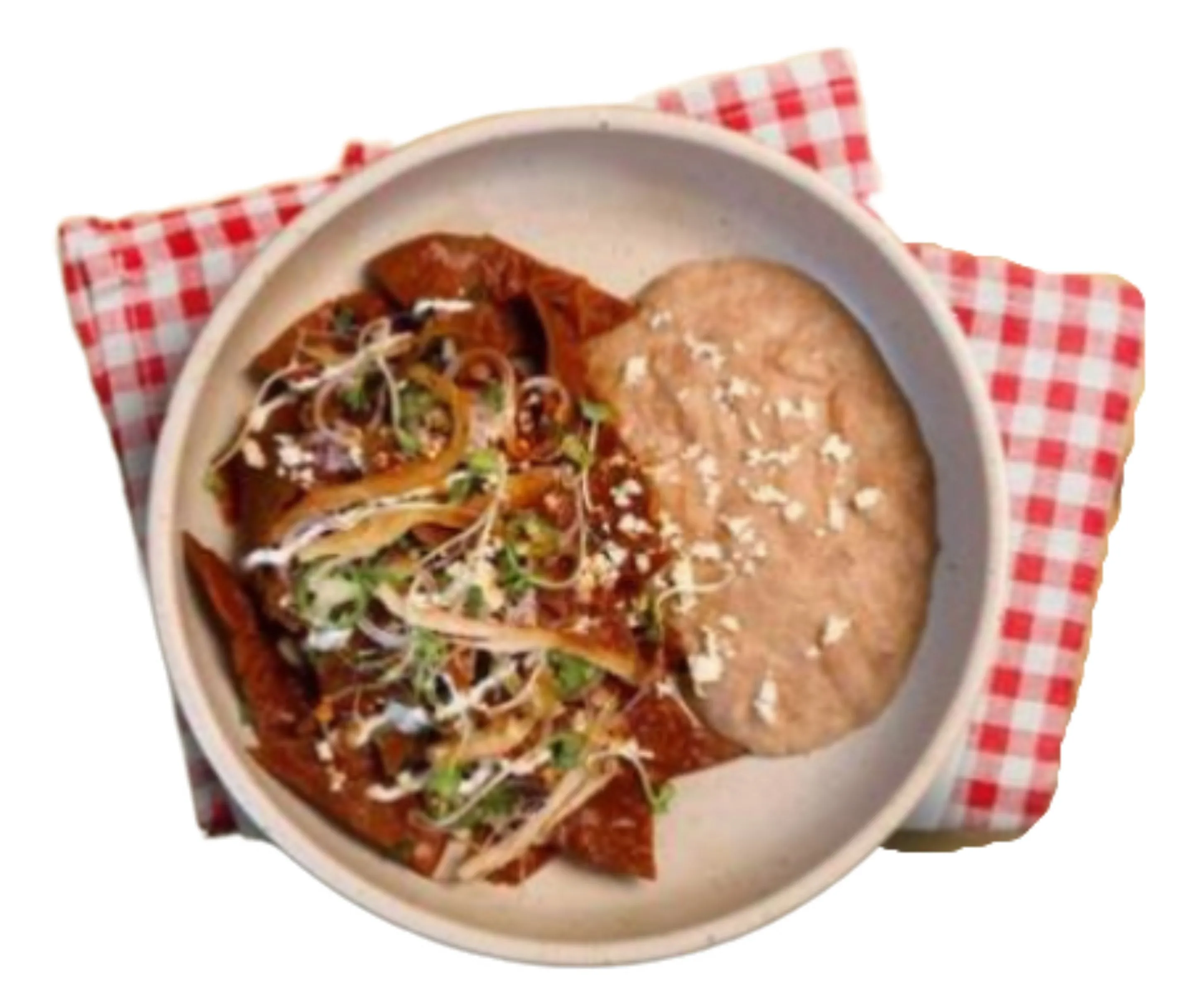 Chilaquiles al Chile Pasilla