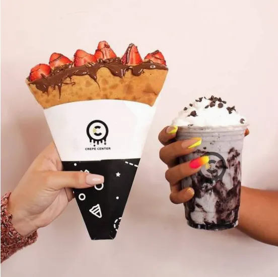 Combo crepa , frappé