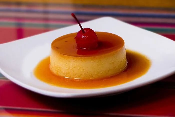 Flan con Caramelo