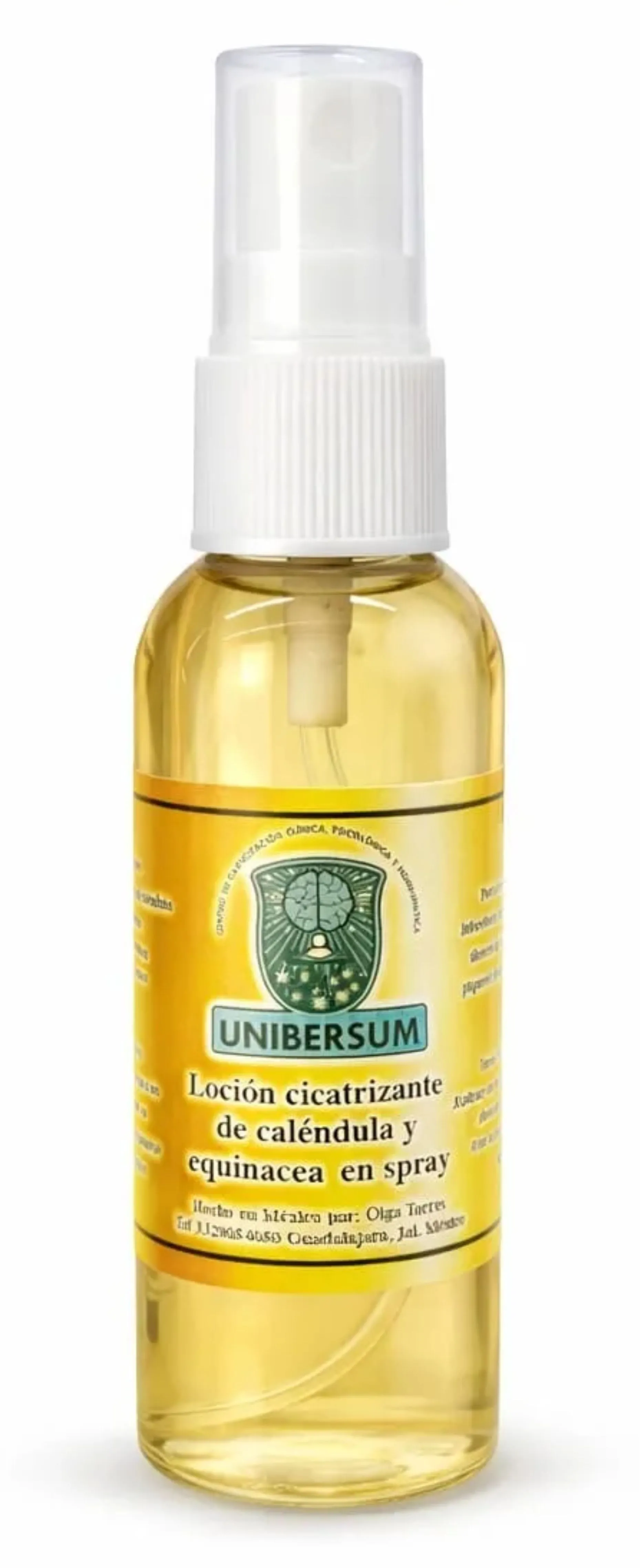 Loción cicatrizante  de caléndula y equinacea en spray