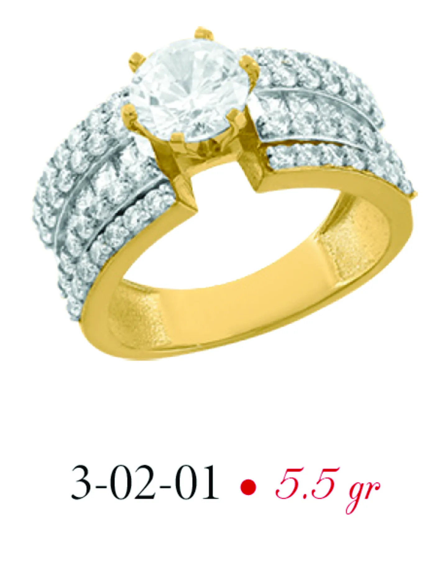 Anillo modelo 3-02-01