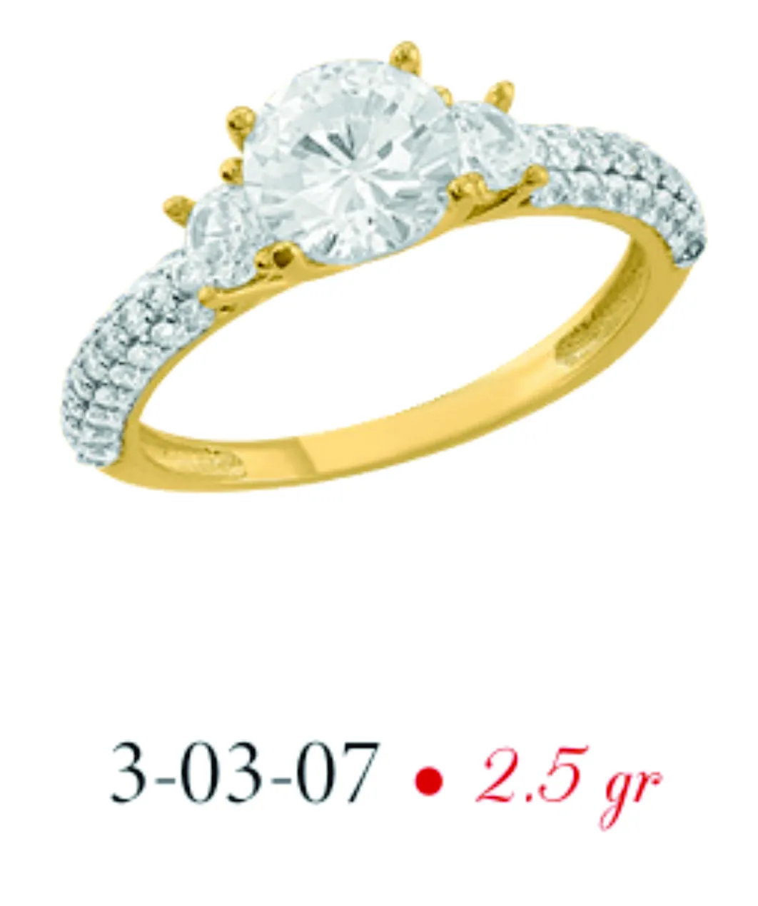 Anillo modelo 3-03-07