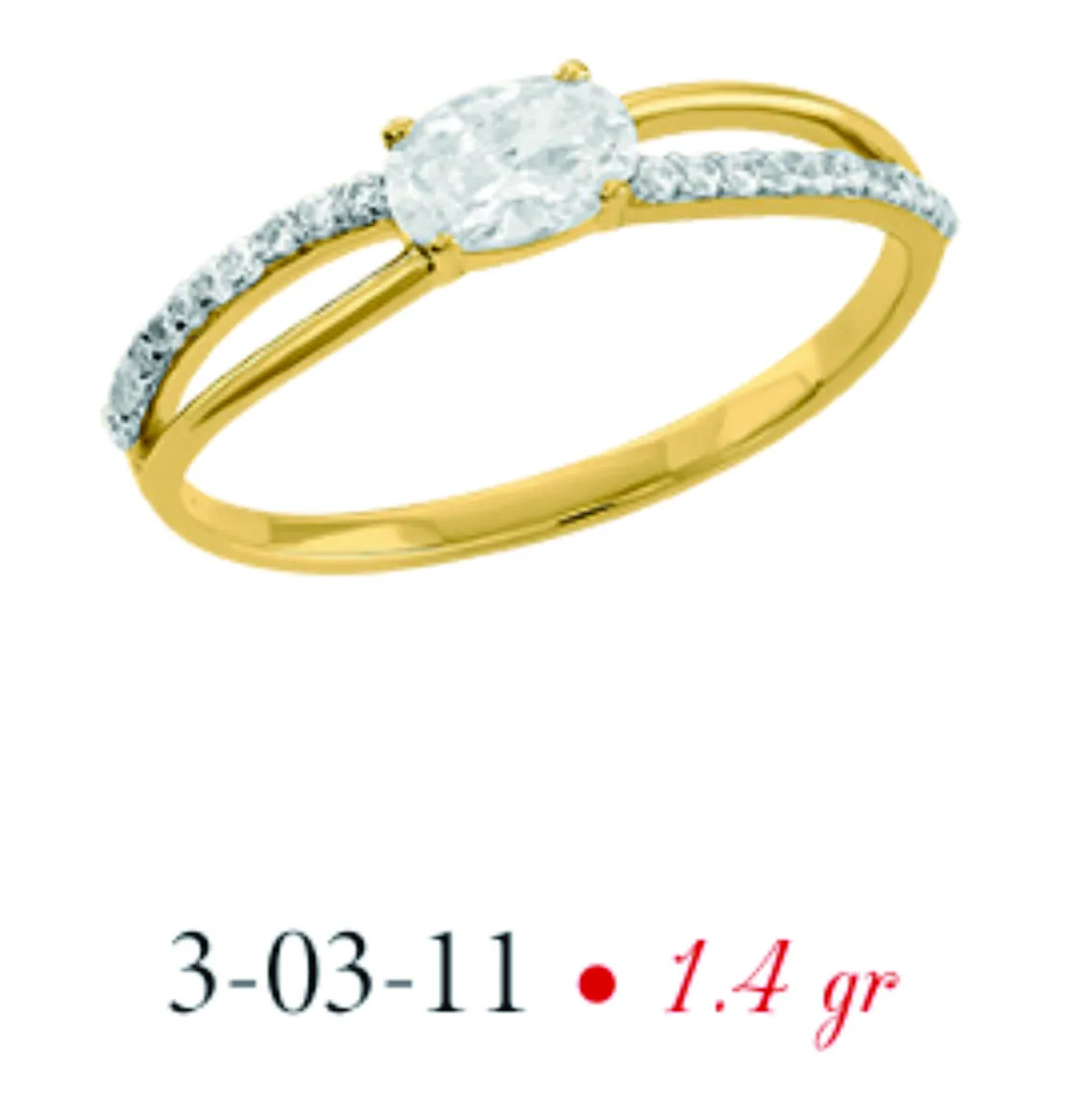 Anillo modelo 3-03-11