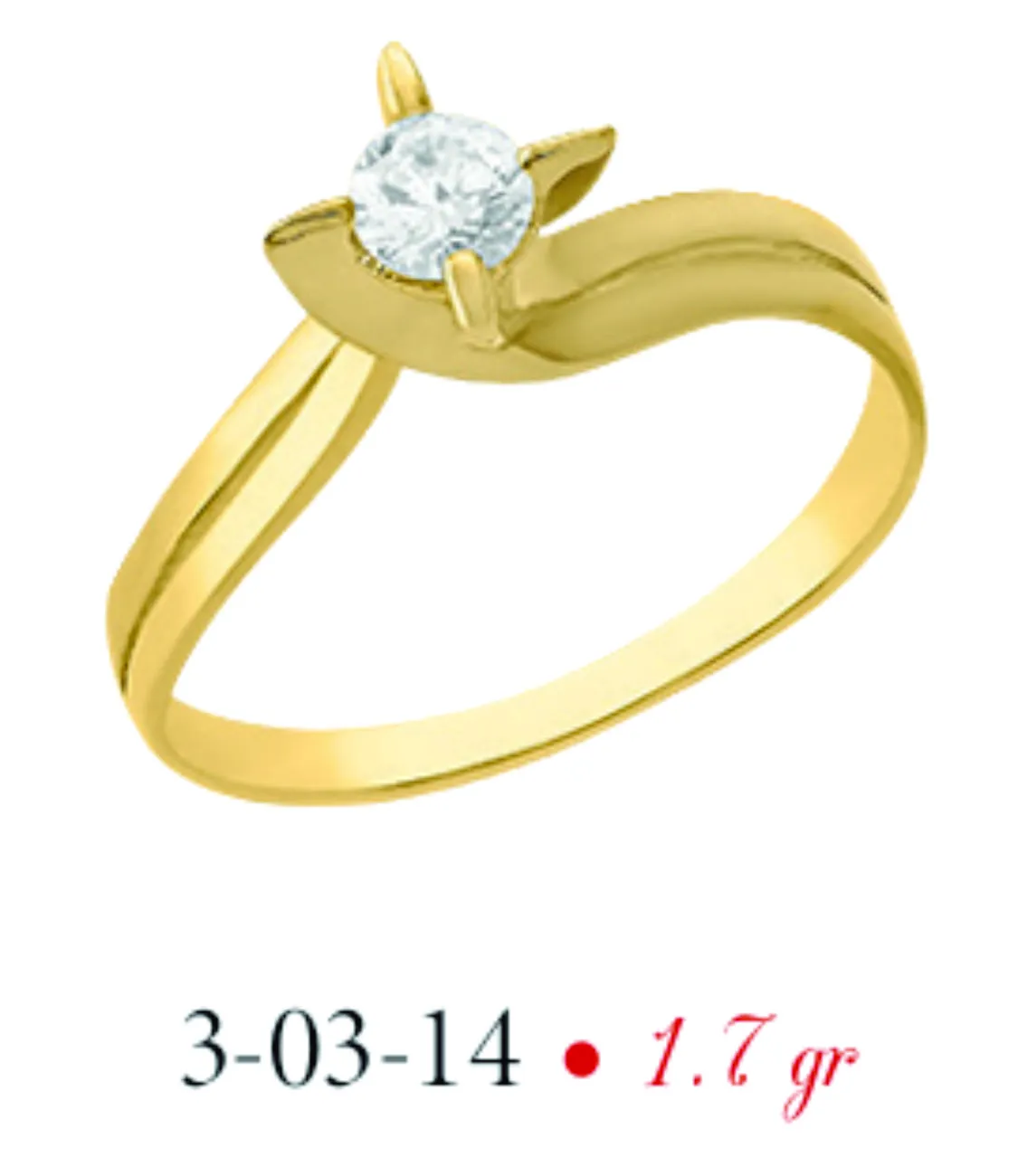 Anillo modelo 3-03-14