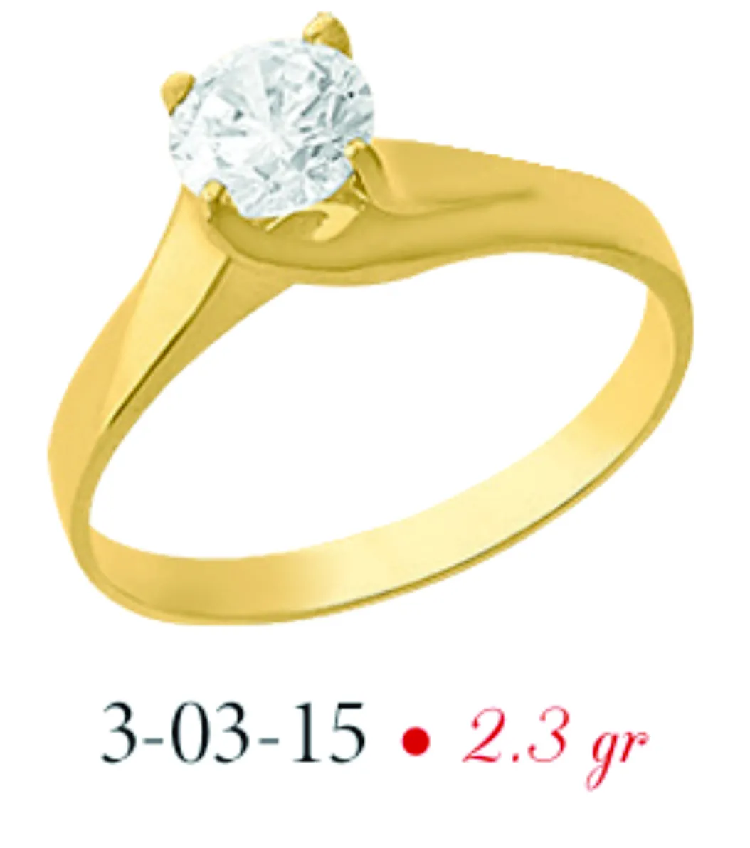 Anillo modelo 3-03-15