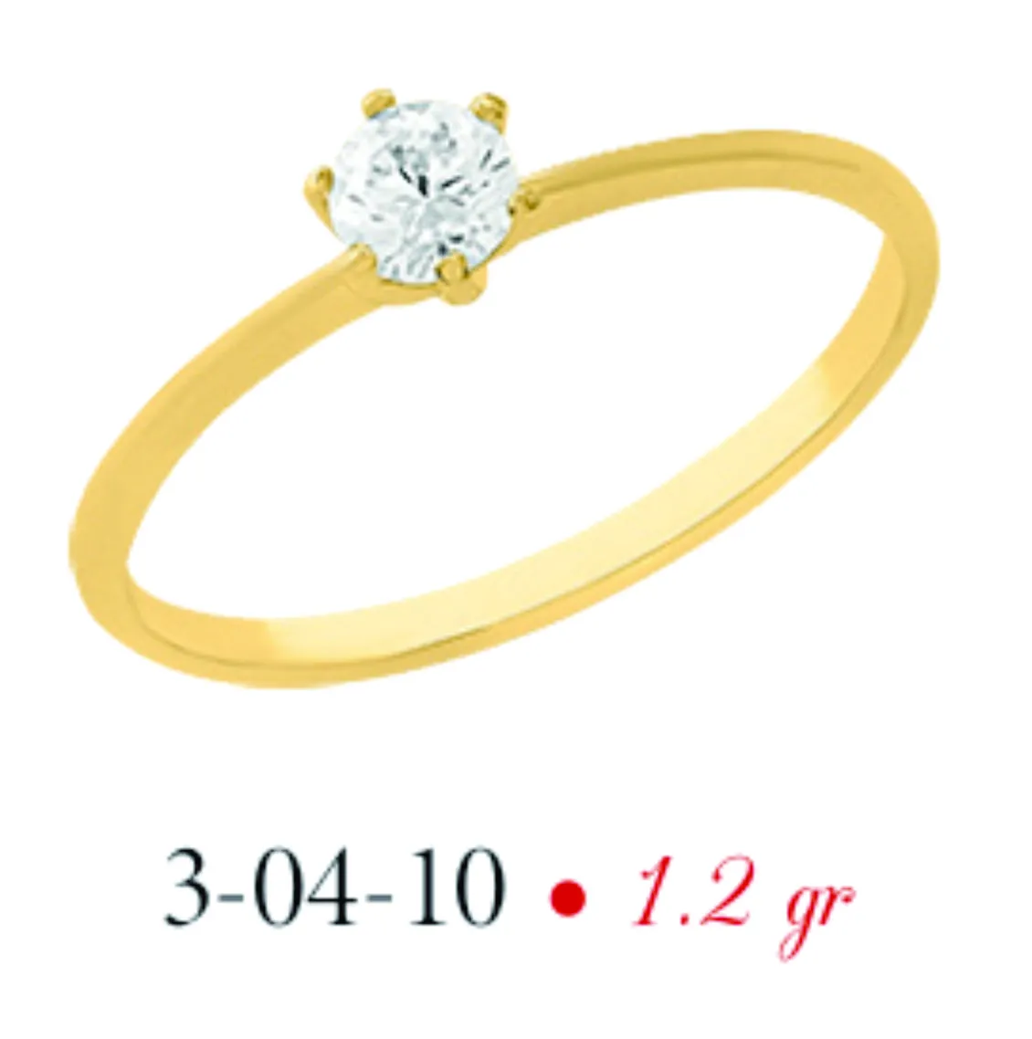 Anillo modelo 3-04-10