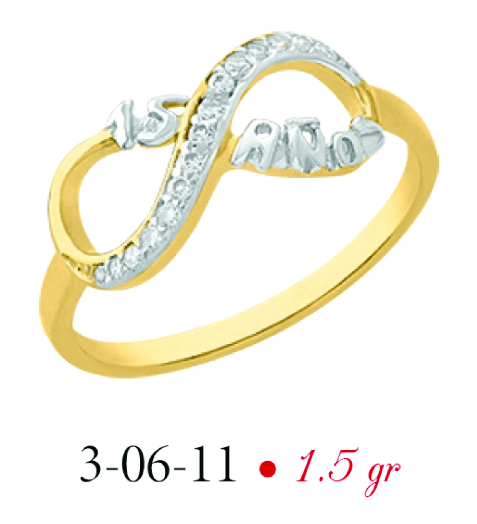 Anillo modelo 3-06-11