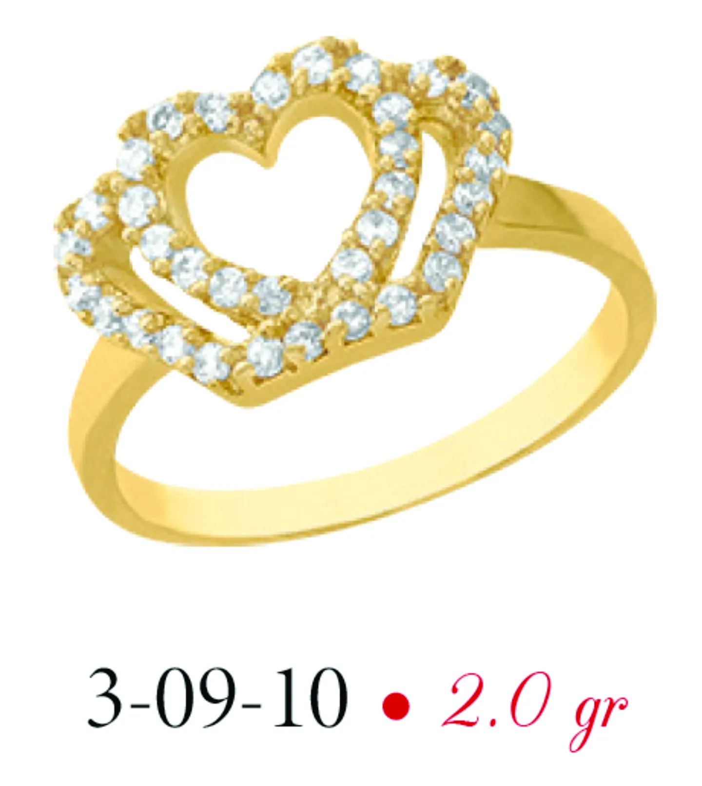 Anillo modelo 3-09-10