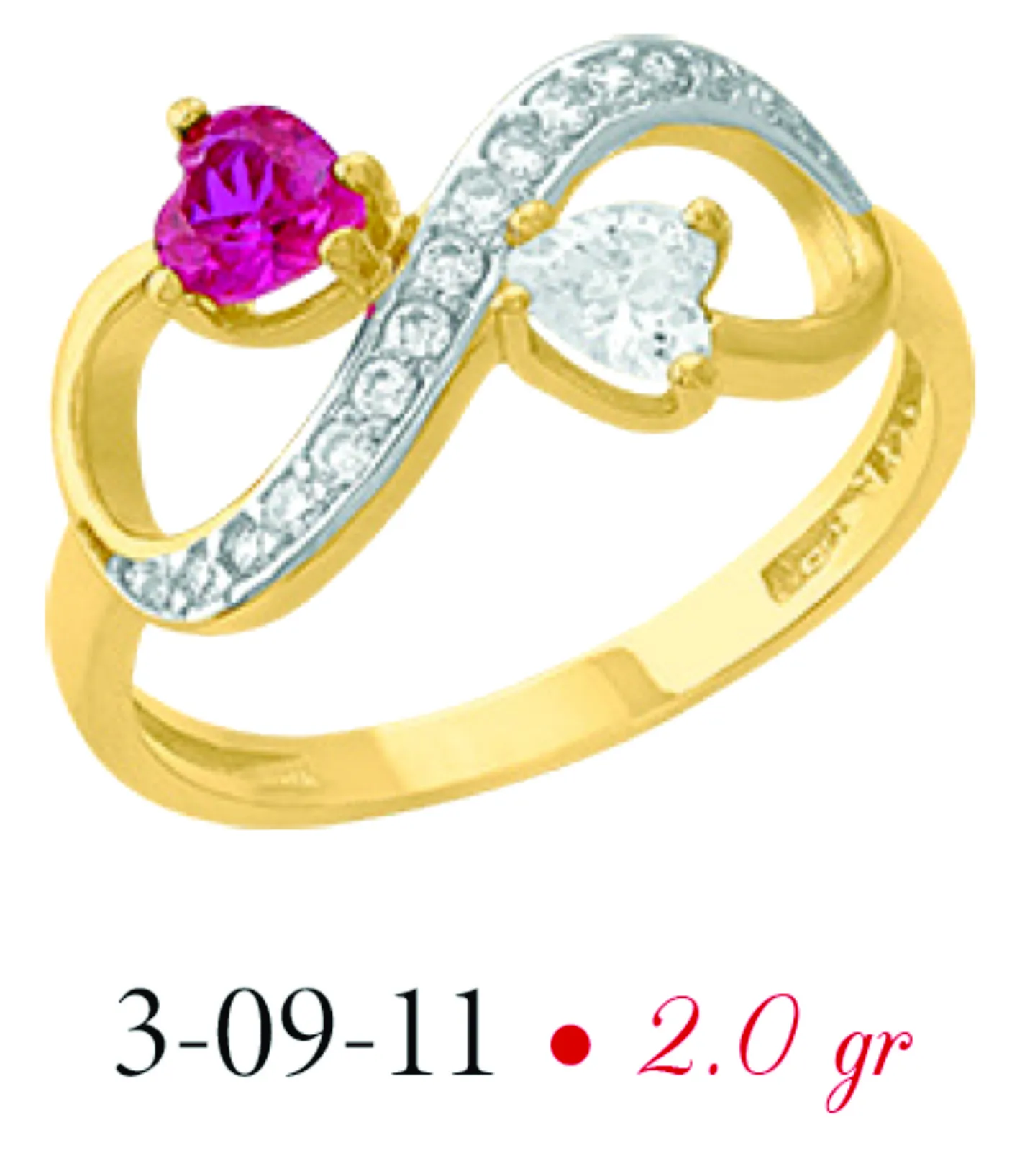 Anillo modelo 3-09-11