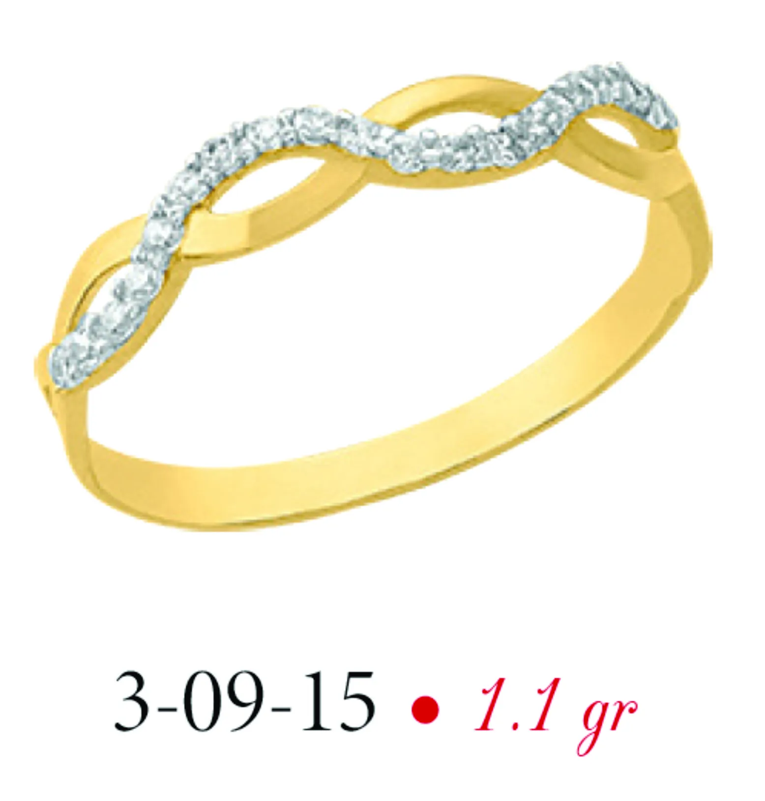 Anillo modelo 3-09-15