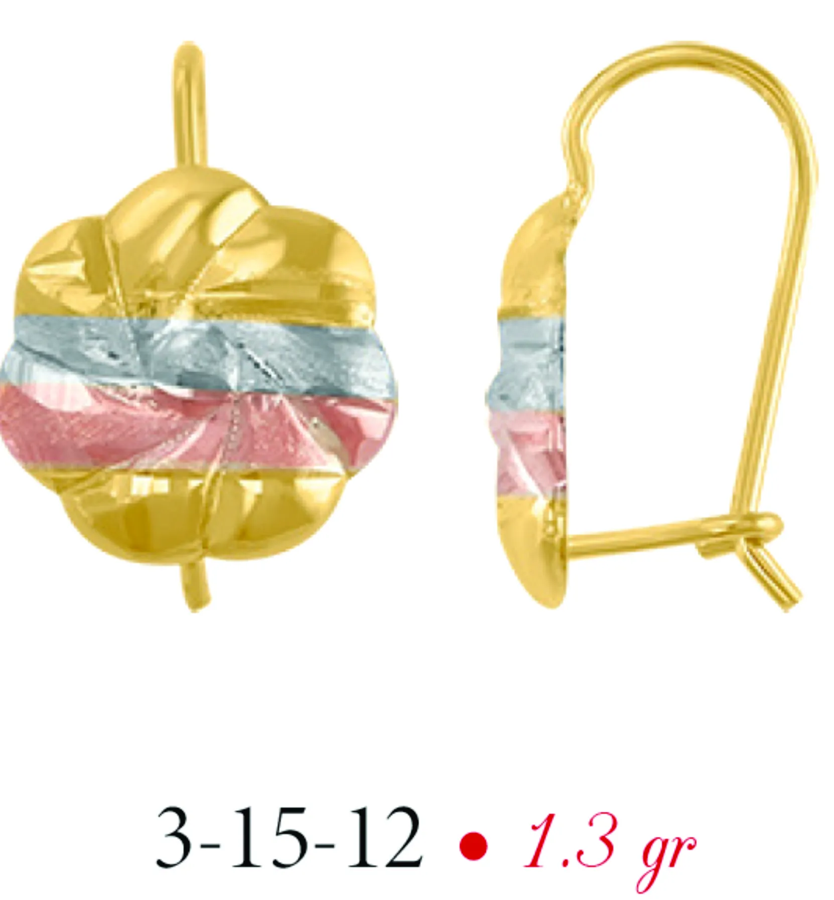 Aretes Modelo 3-15-12