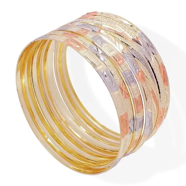 Semanario Florentino de Patrón Variado N8 6mm Oro Lam