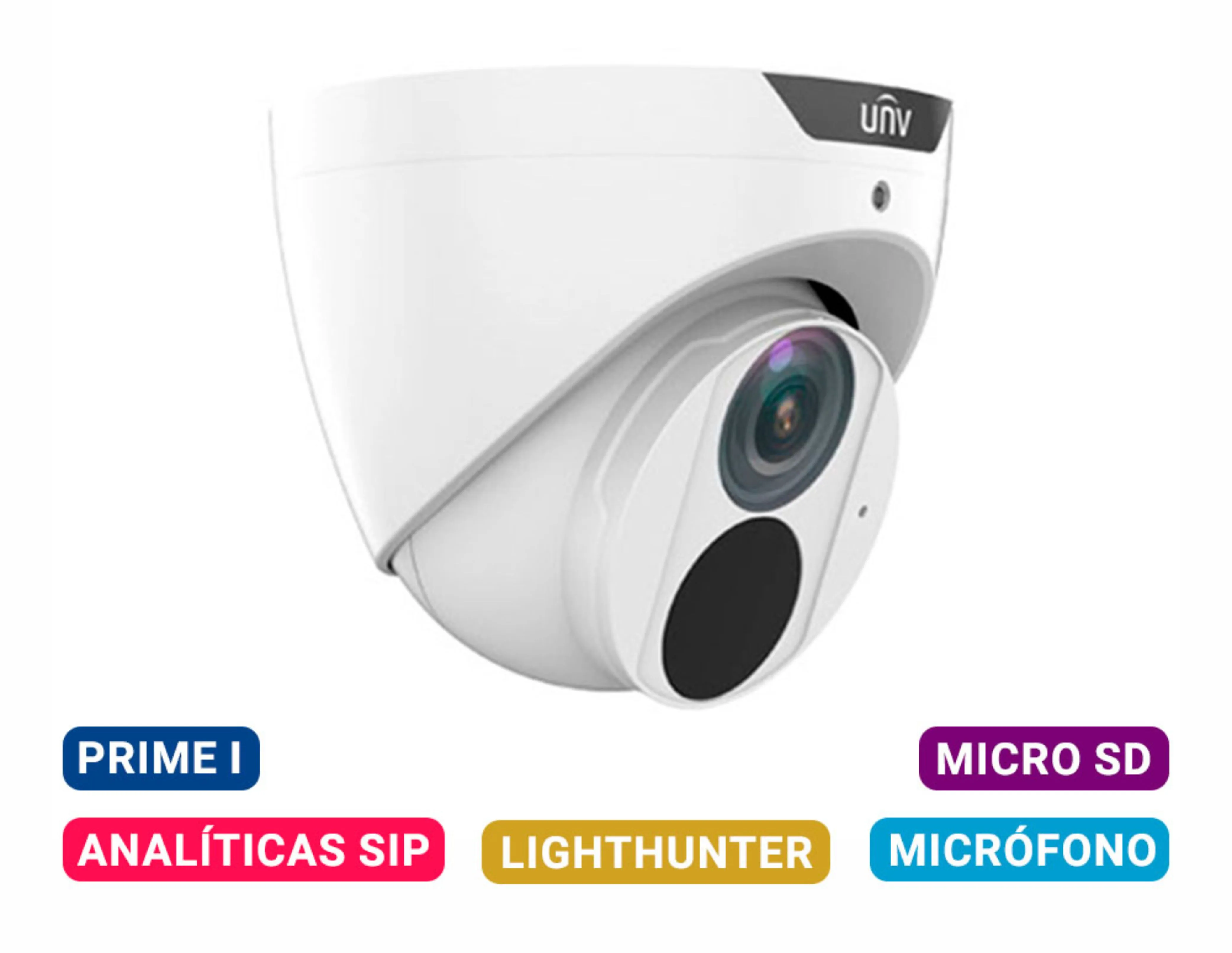 Cámara Ip Domo Turret