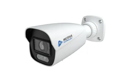 Cámara de Seguridad Meriva Technology IP Bullet IR para InterioresExteriores MOB-PAM400D