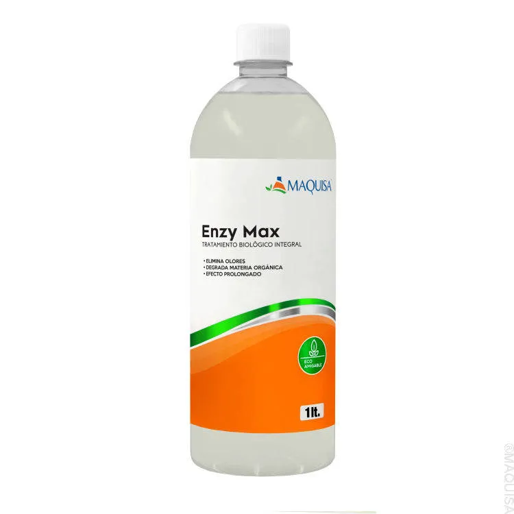 Enzy Max, Tratamiento biológico integral, elimina olores de drenajes.
