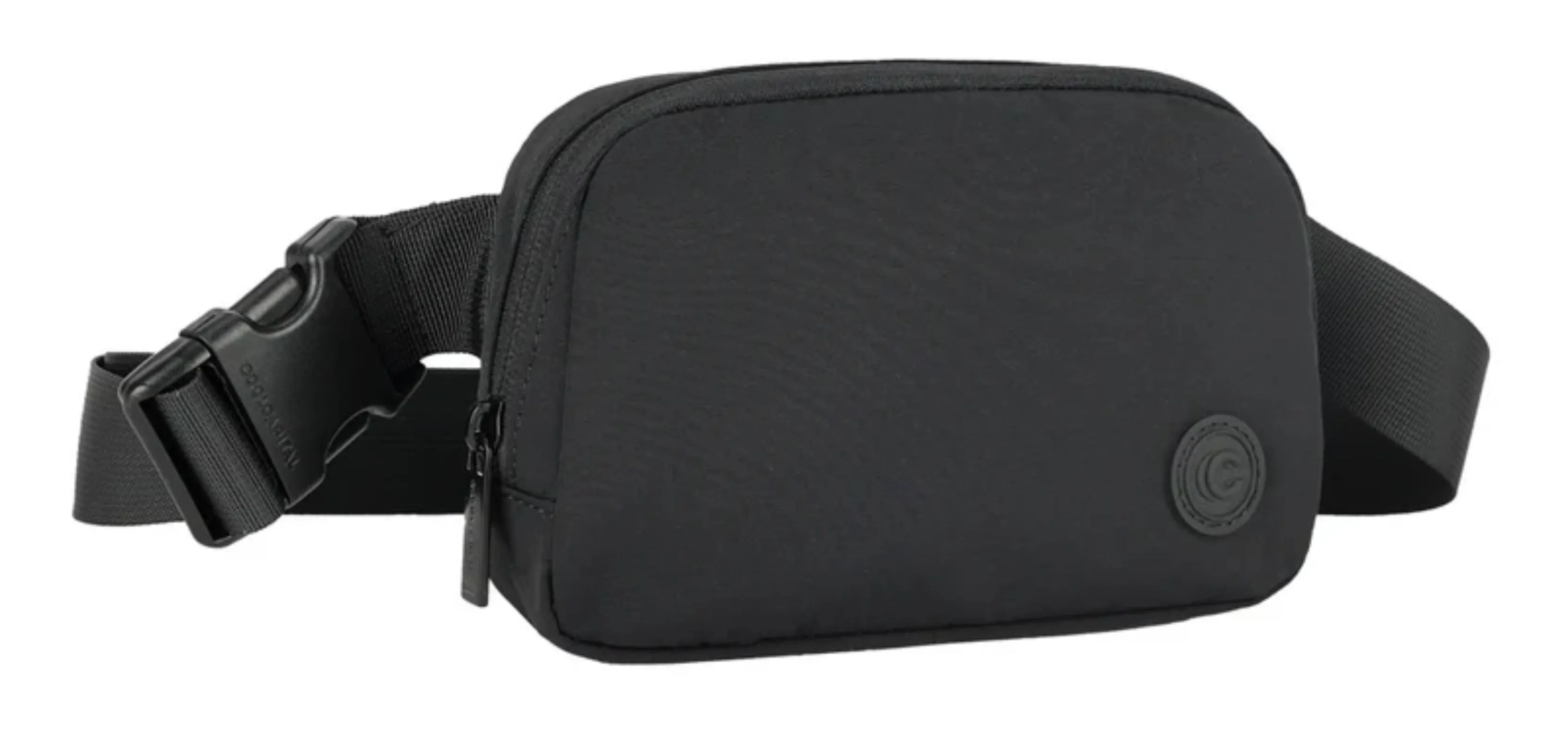 Cangurera CoolCapital Canyon: Comodidad, estilo y seguridad diaria, Negro