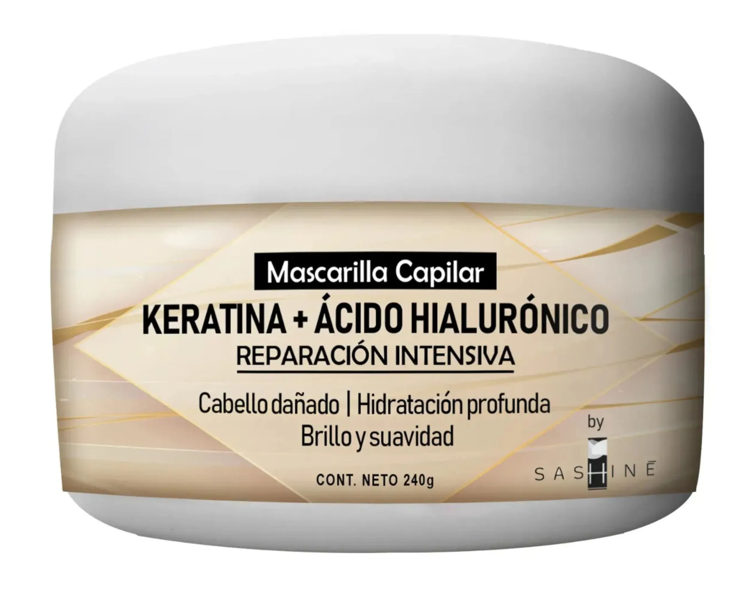 SASHINE MASCARILLA CAPILAR KERATINA + ACIDO HIALURONICO