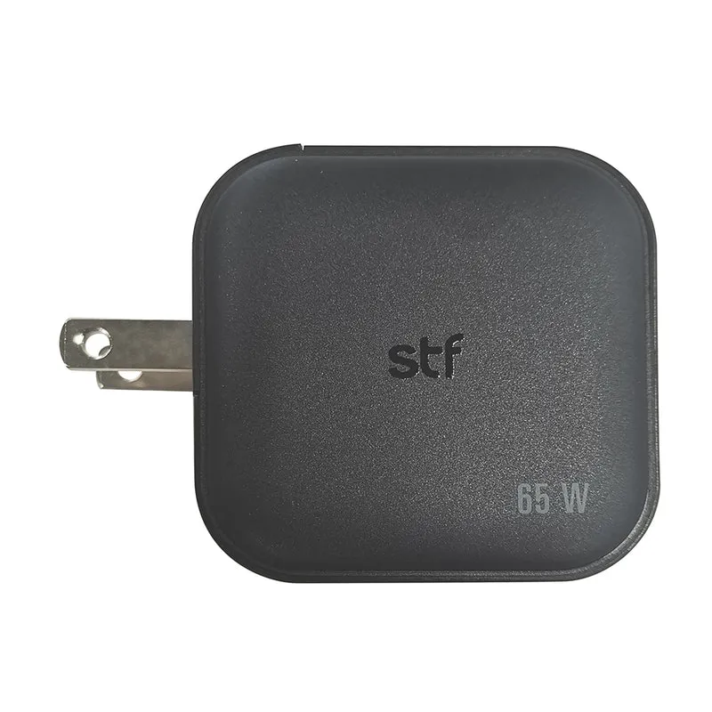 Cargador Pared GaN 65W 3 Salidas + Adaptadores UKEUAU Carga Ultra Rápida