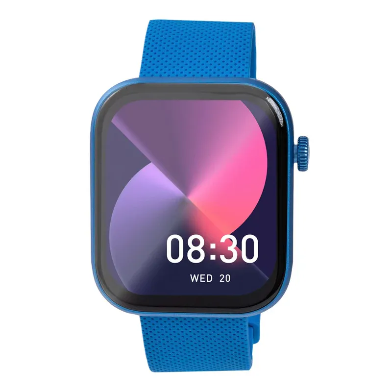 Smartwatch Reloj Kronos Solaris STF Pantalla Amoled 1.85&ampampquotResistencia al agua IP67 Azul